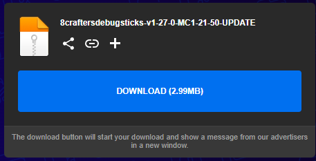 Mediafire Download Details Box