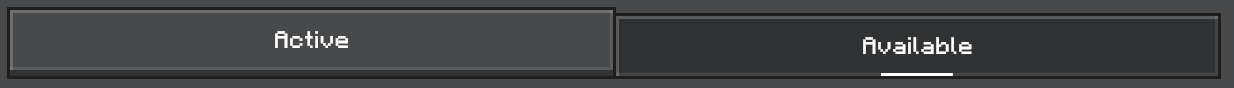 New Edit World Screen Behavior Packs Tab Available Section