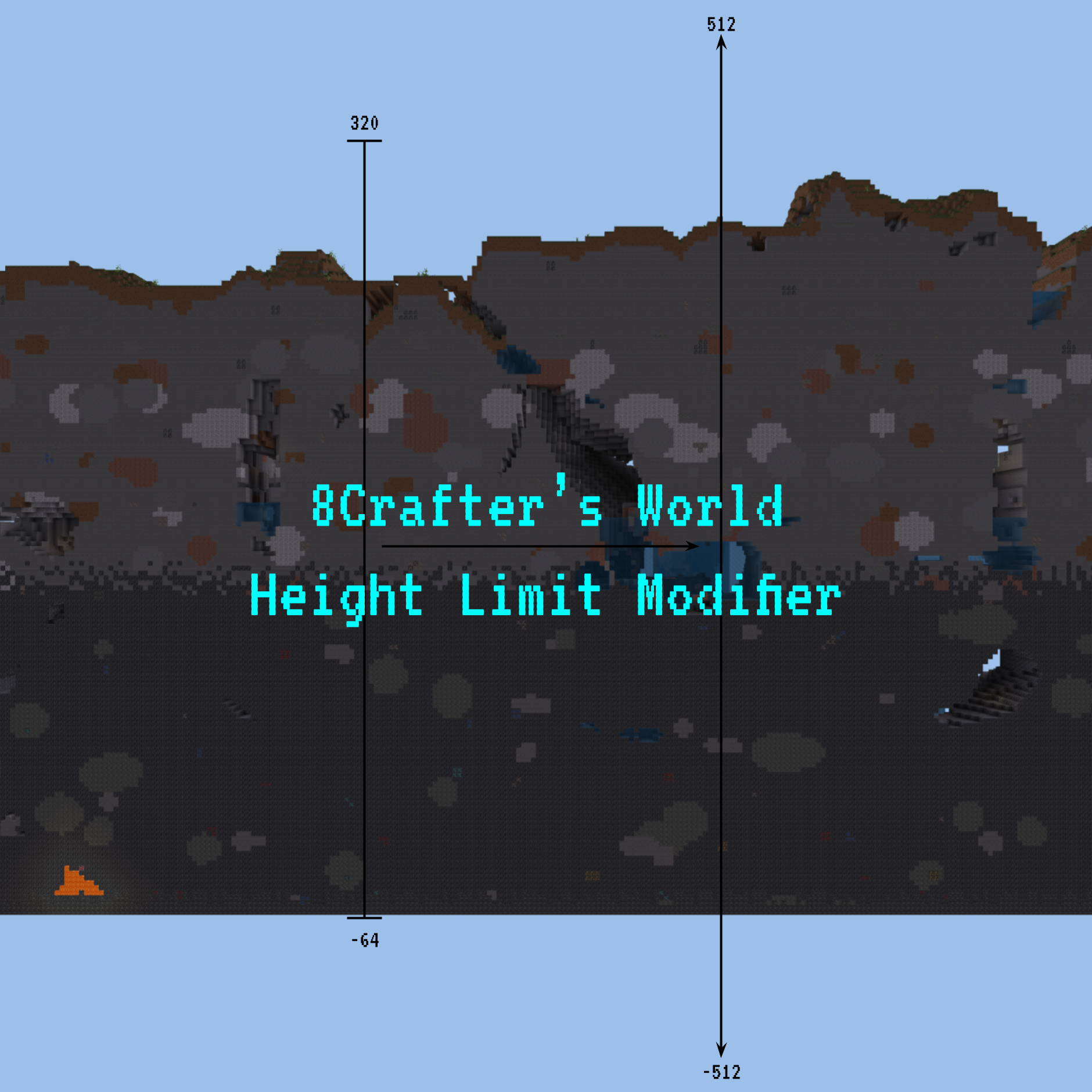 8Crafter's World Height Limit Modifier Cover Art